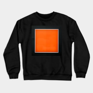 Orange Crewneck Sweatshirt